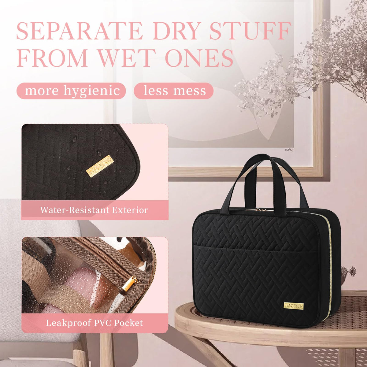 Waterproof Hanging Toiletry Bag