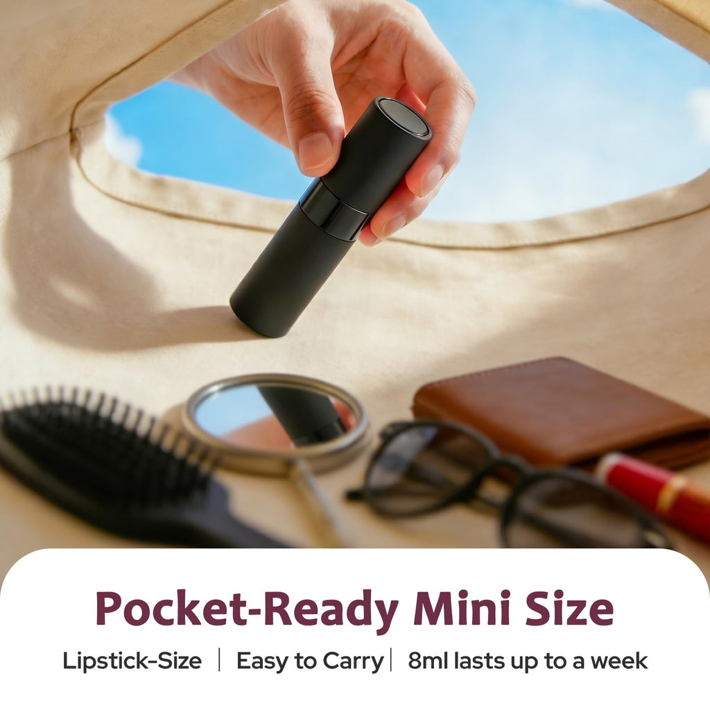 Refillable Travel Perfume Atomizers – 3 Pack