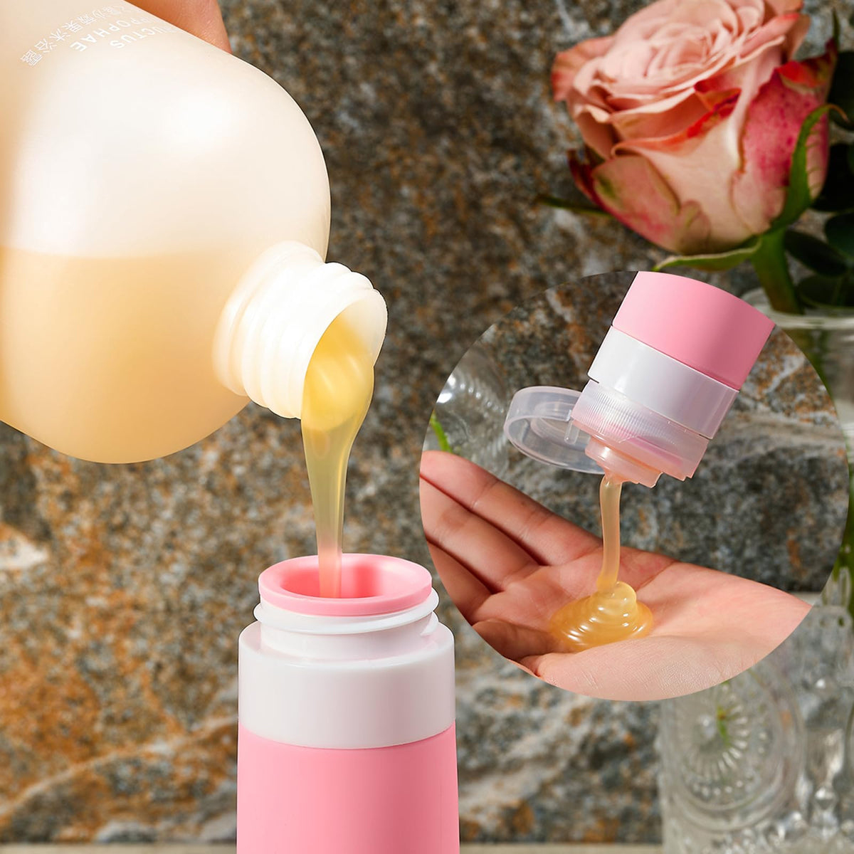 Leakproof Travel Bottle Set – 17 Pieces