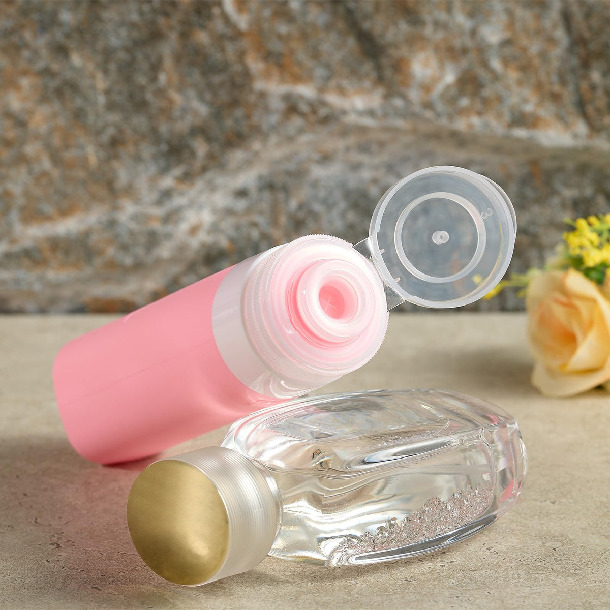 Leakproof Travel Bottle Set – 17 Pieces