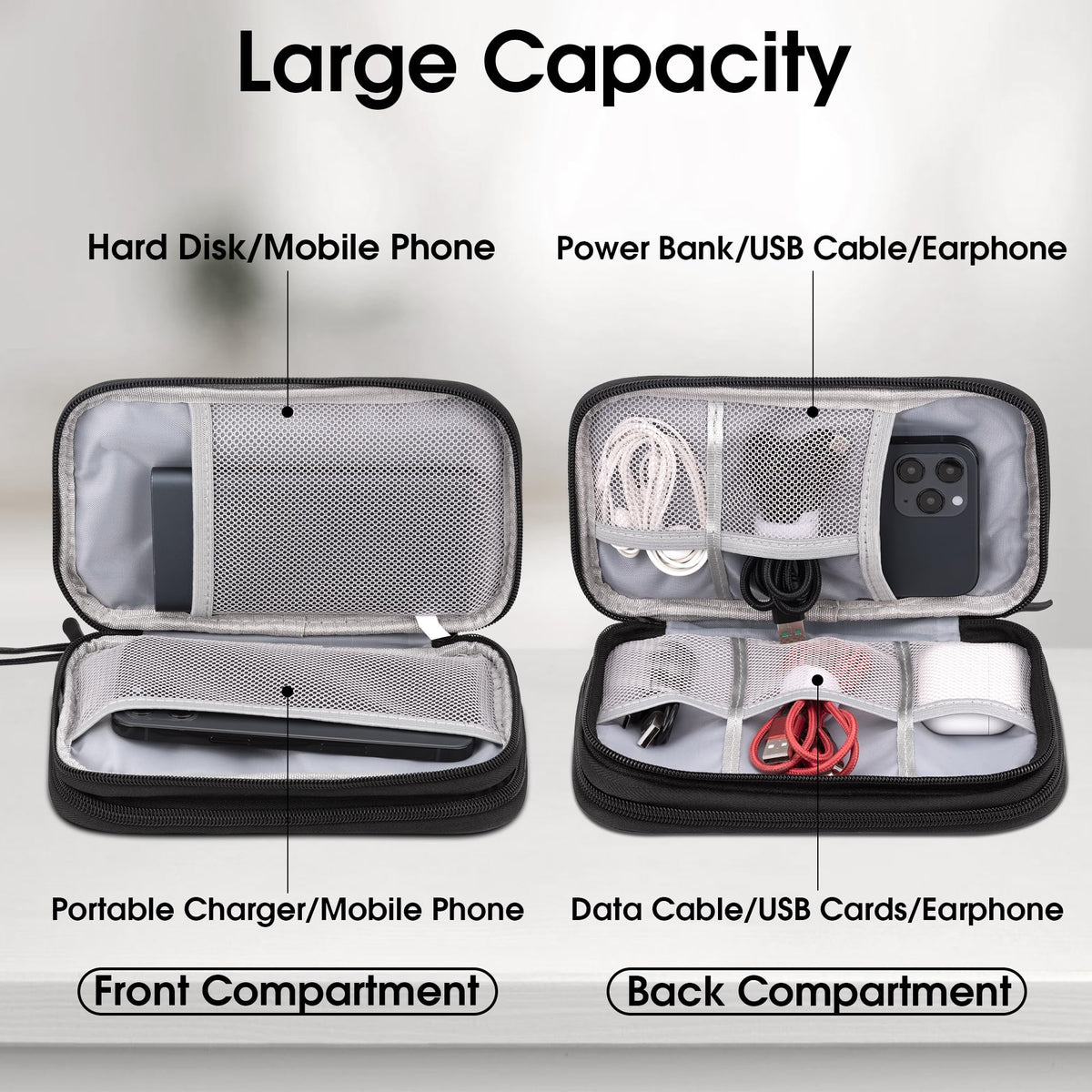 Waterproof Travel Cable Organizer