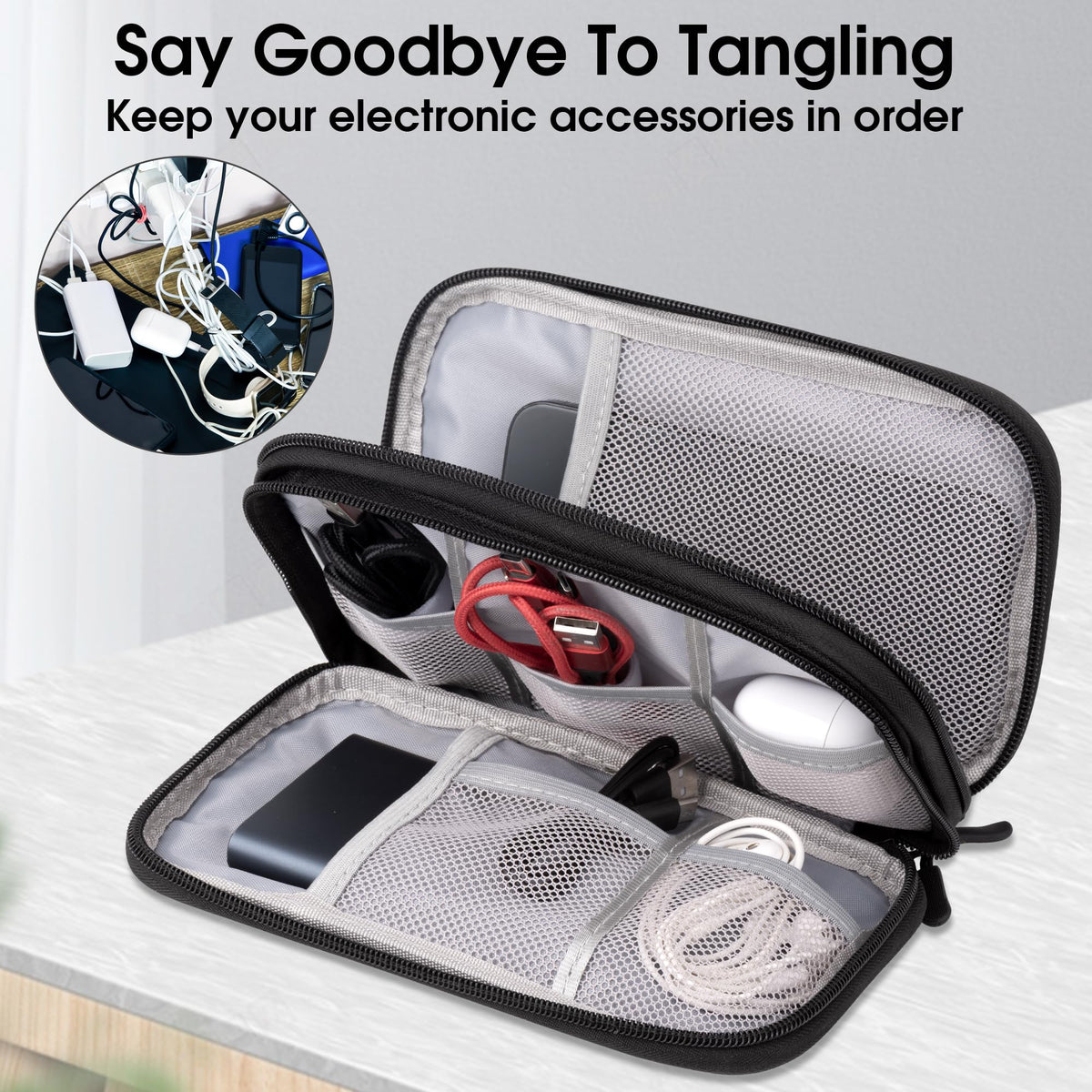 Waterproof Travel Cable Organizer