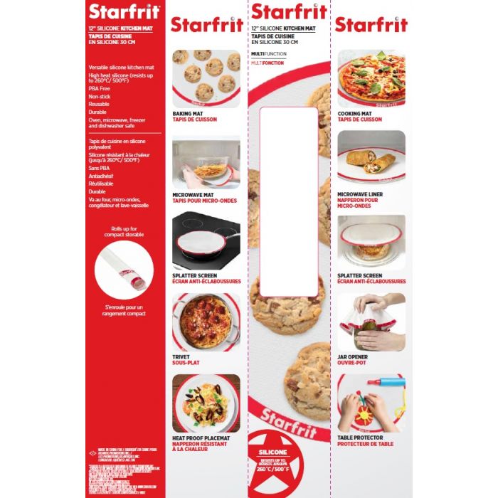 12-Inch Silicone Kitchen Mat