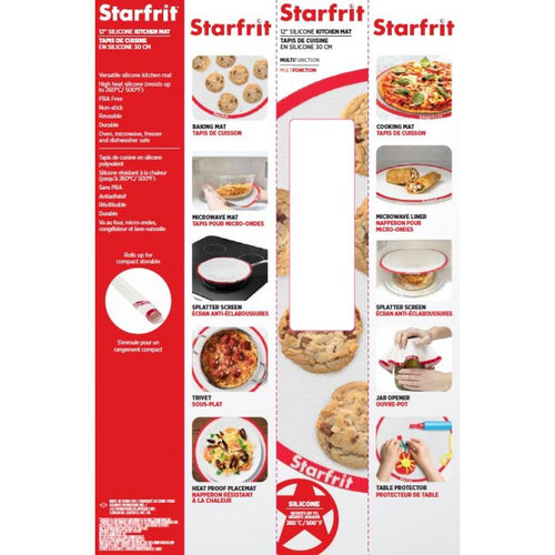 12-Inch Silicone Kitchen Mat