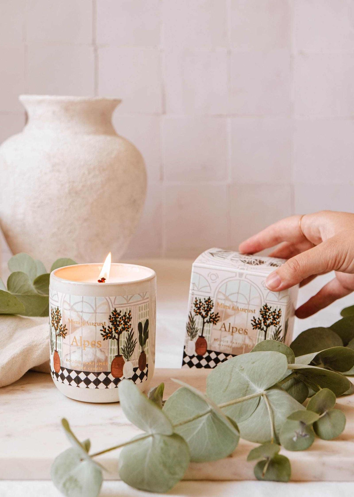 Alpes - Reusable Candle