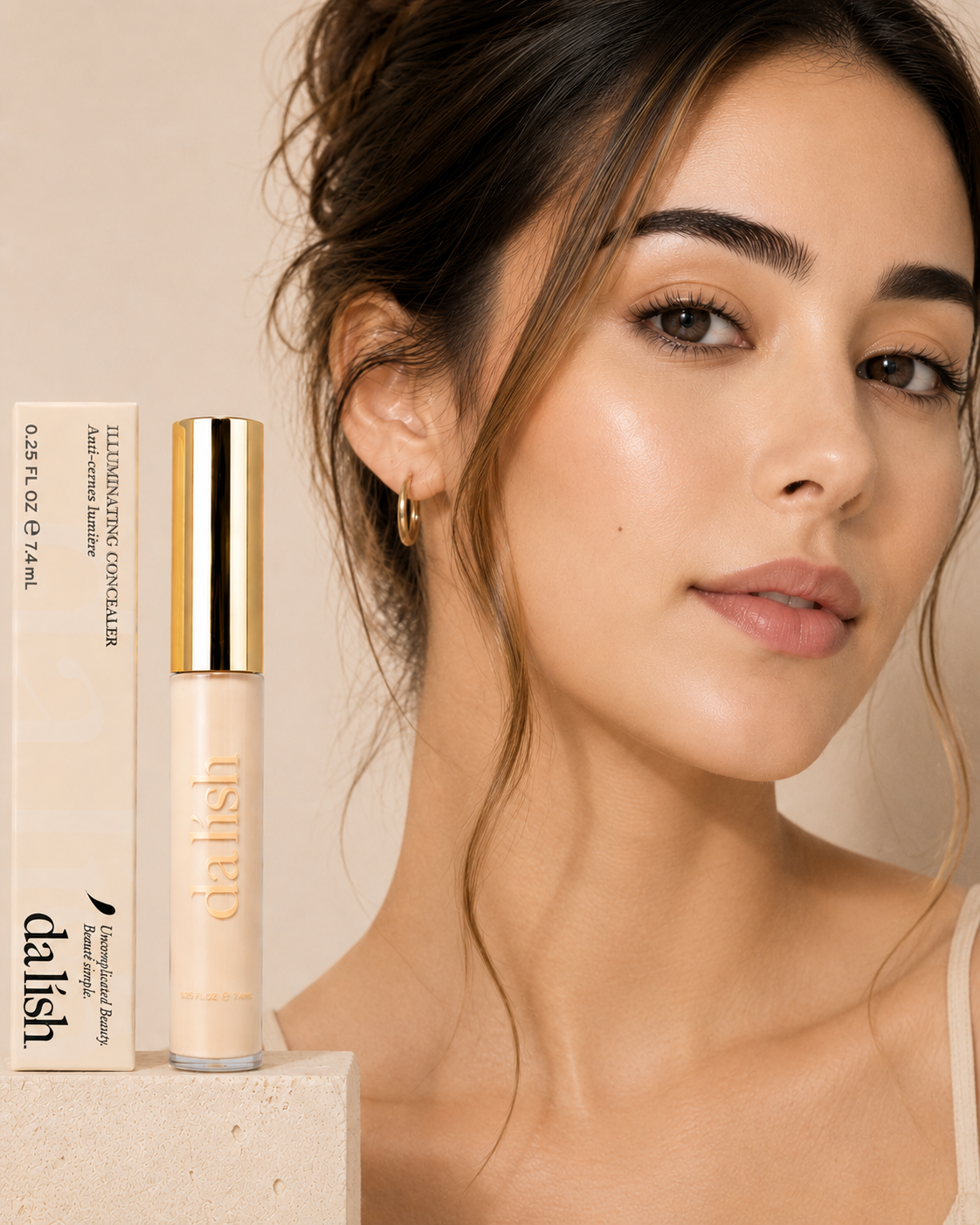 da lish Brightening Concealer – Natural-Looking Coverage