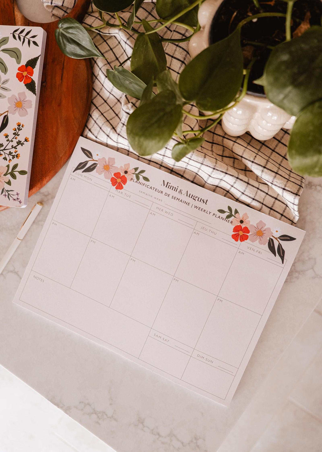 Flower Bomb - Weekly Planner