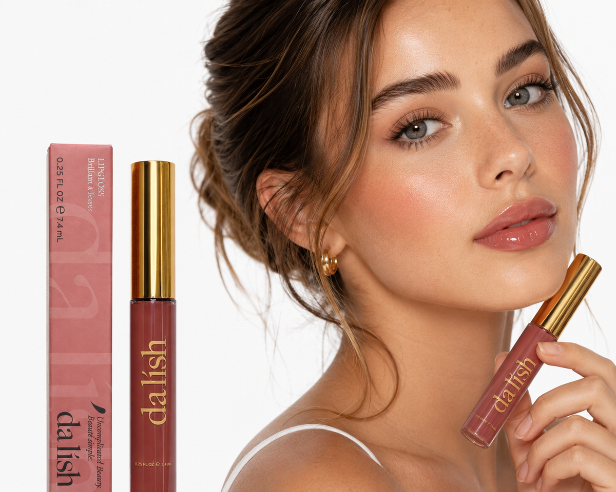 da lish High-Shine Lip Gloss – Smooth Non-Sticky Finish