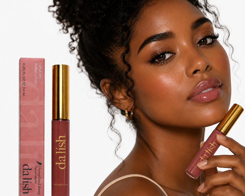 da lish High-Shine Lip Gloss – Smooth Non-Sticky Finish