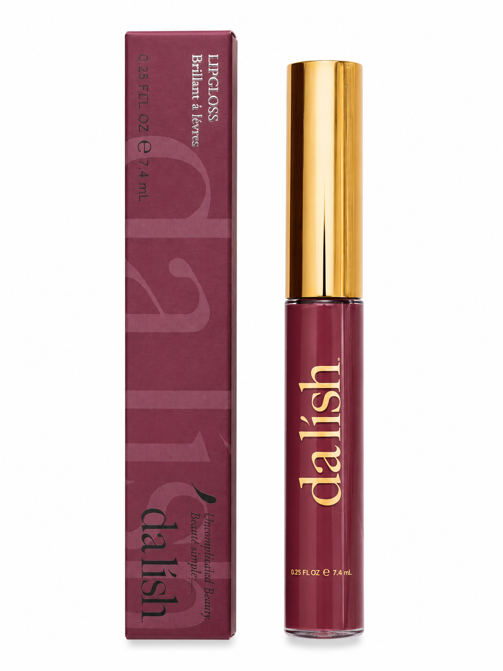 da lish High-Shine Lip Gloss – Smooth Non-Sticky Finish