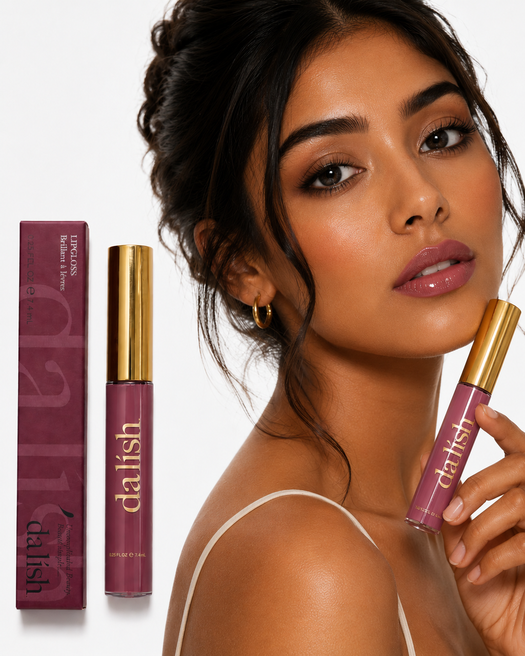 da lish High-Shine Lip Gloss – Smooth Non-Sticky Finish