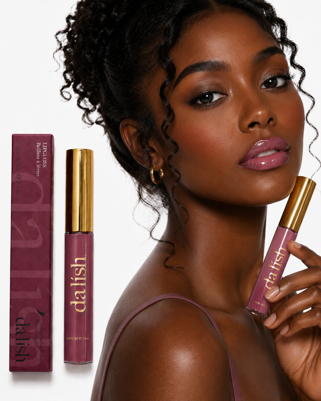 da lish High-Shine Lip Gloss – Smooth Non-Sticky Finish