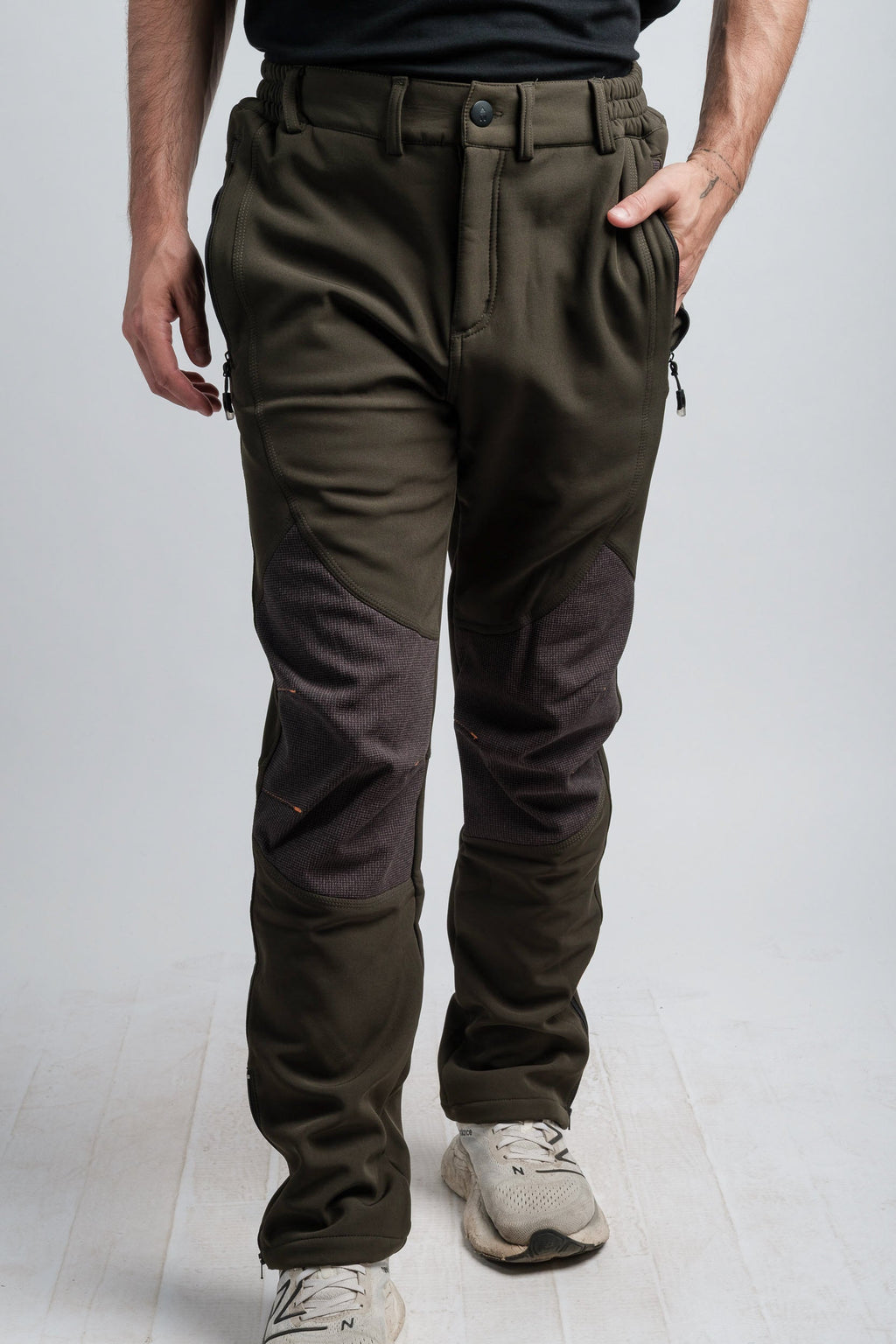Men's Green Adventure Water Resistant Pants