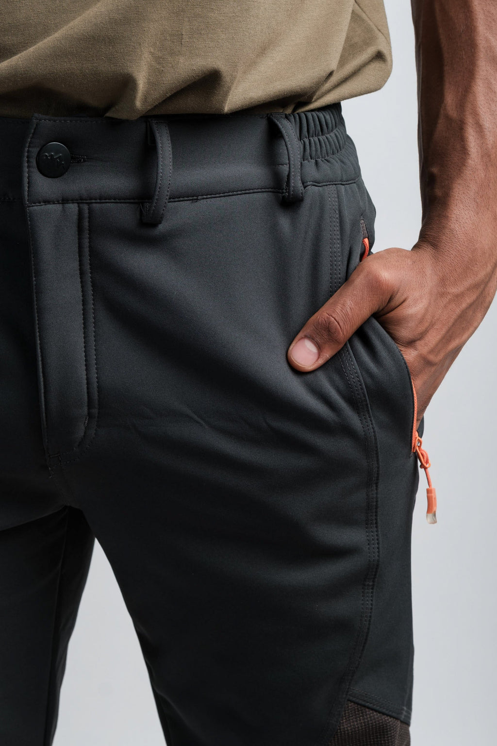 Men's Grey Adventure Water Resistant Pants