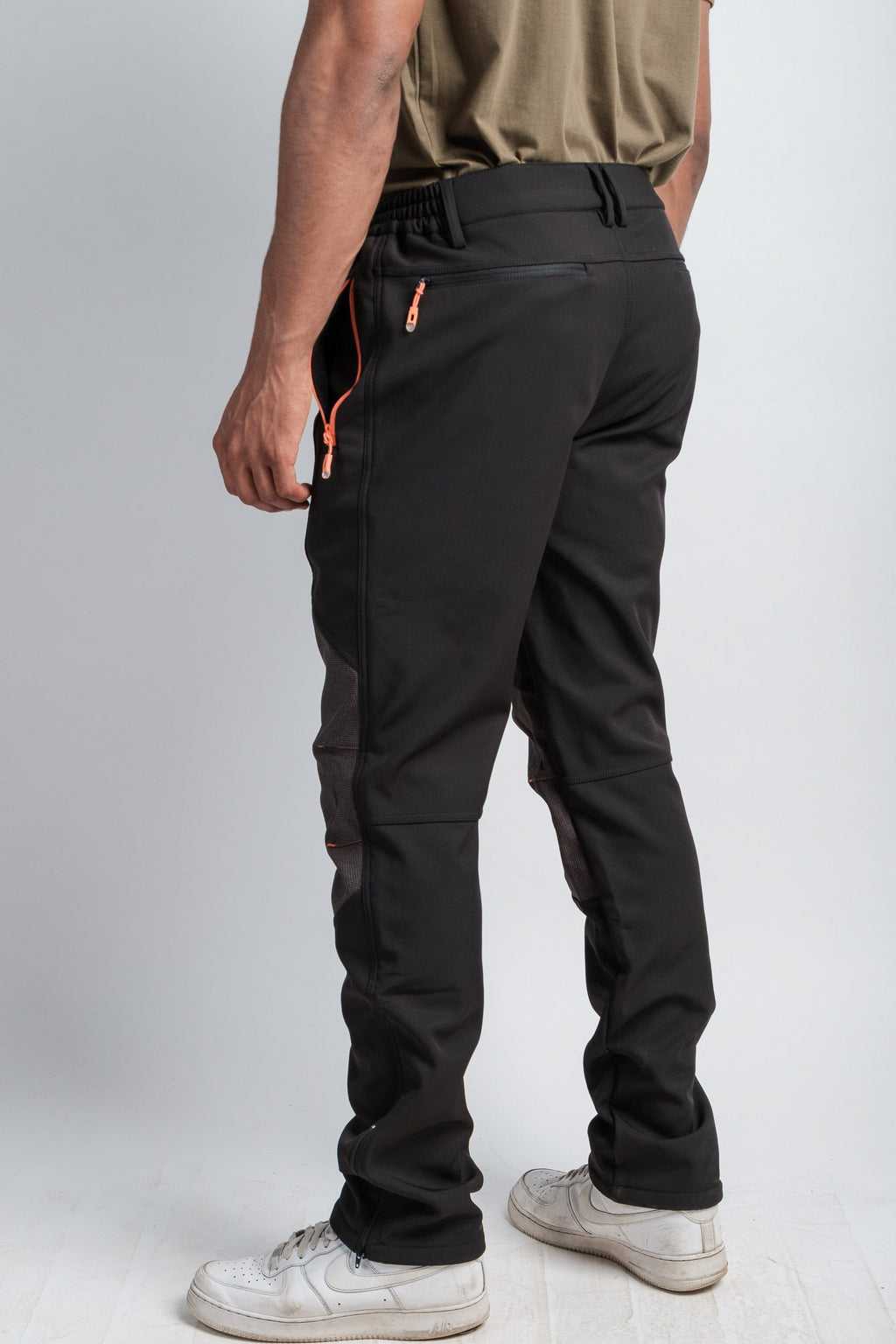 Men's Black Adventure Water Resistant Pants