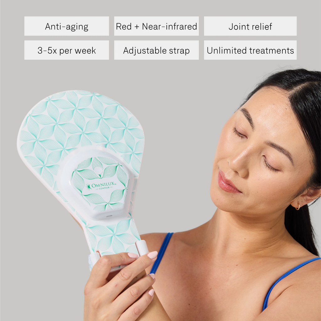 Omnilux Neck & Décolleté + Contour Glove Bundle