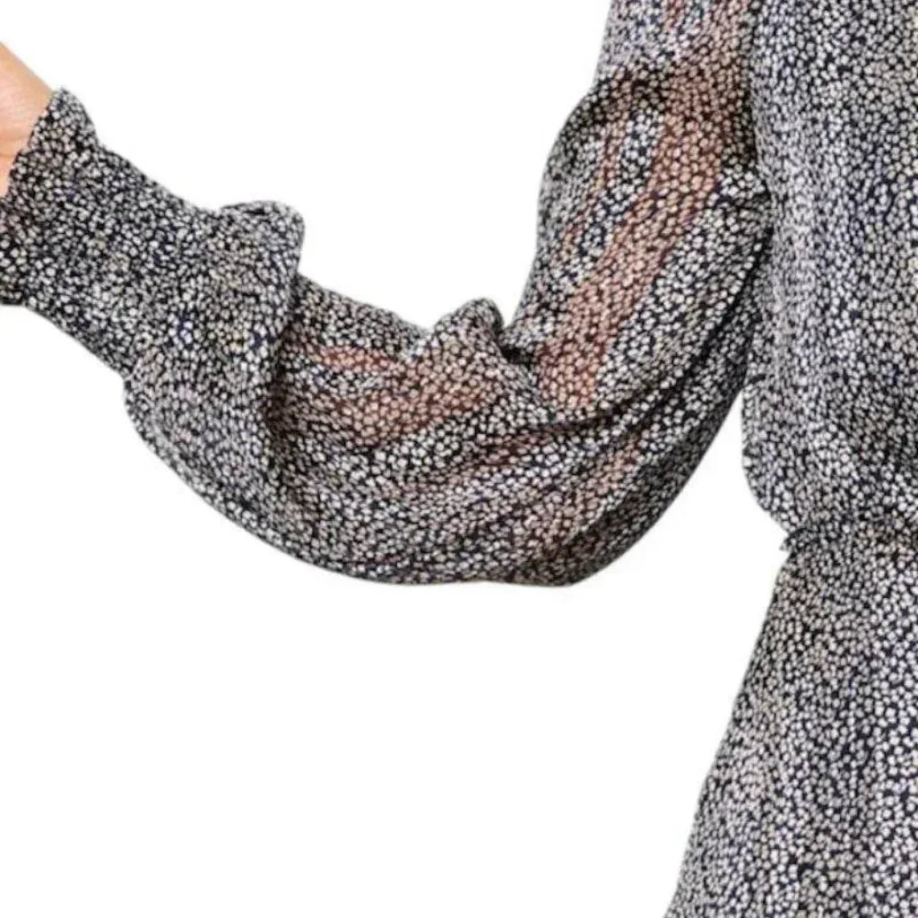 Robe mini fleurie