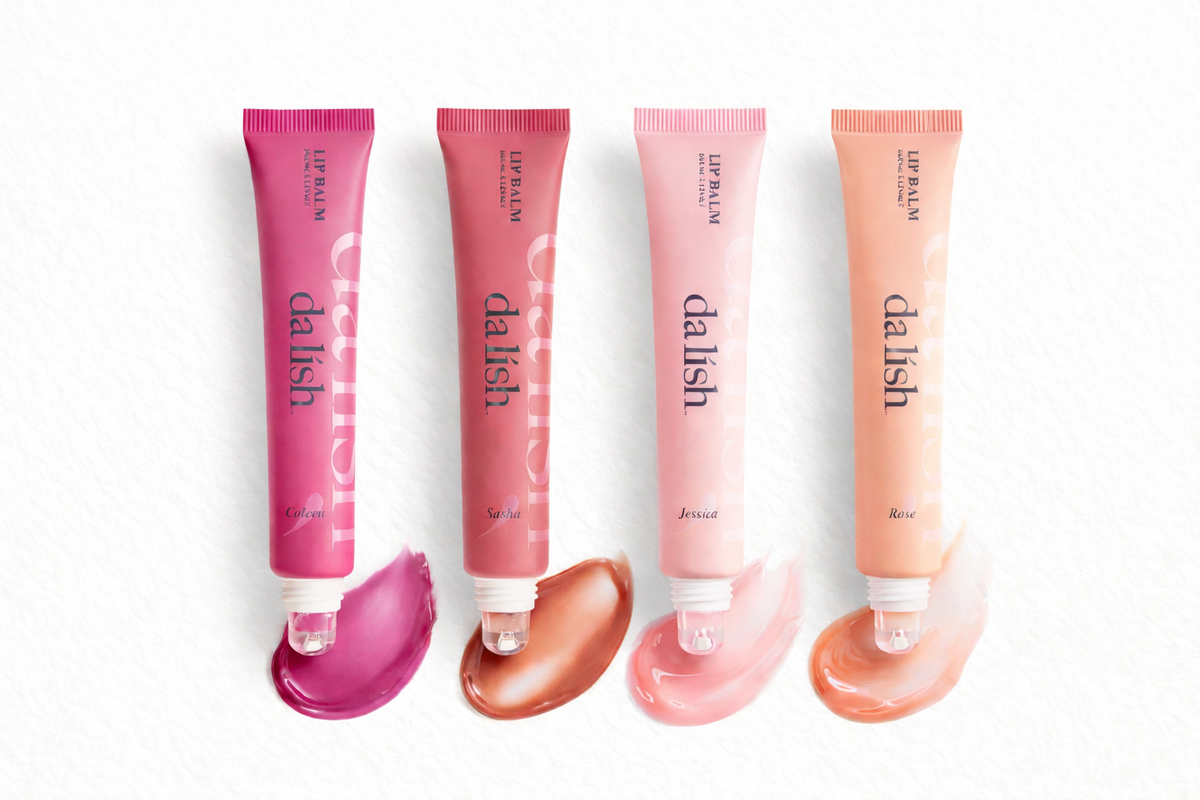 da lish Hydrating Tinted Lip Balm – Buildable Colour for Soft Lips