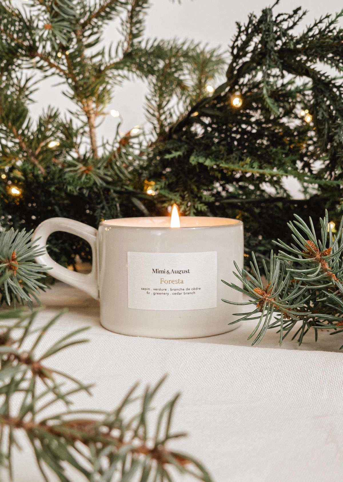 Forest Reusable Candle
