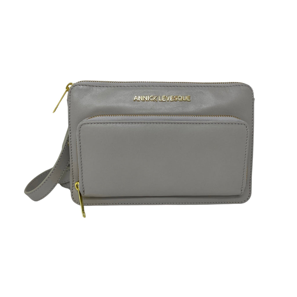 Small Beaded Leather Crossbody Wallet | Carmen