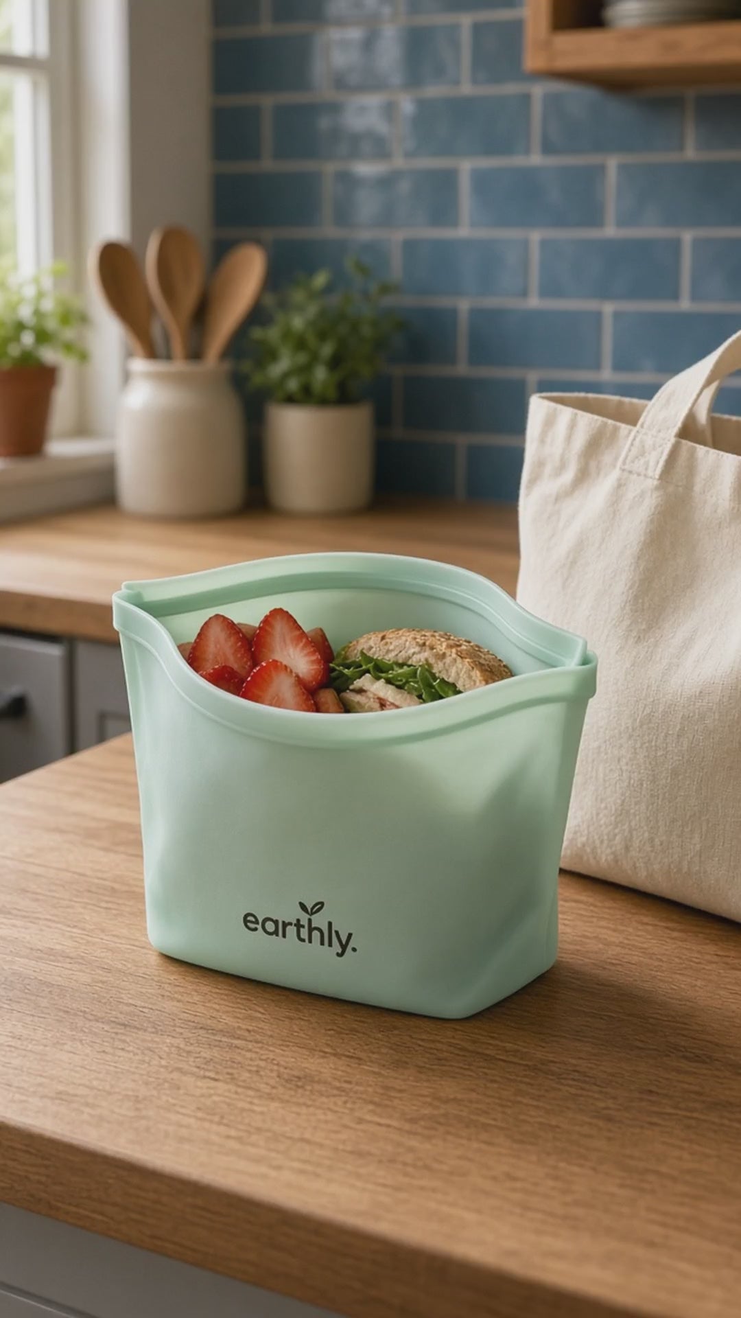 Reusable Silicone Bag reel