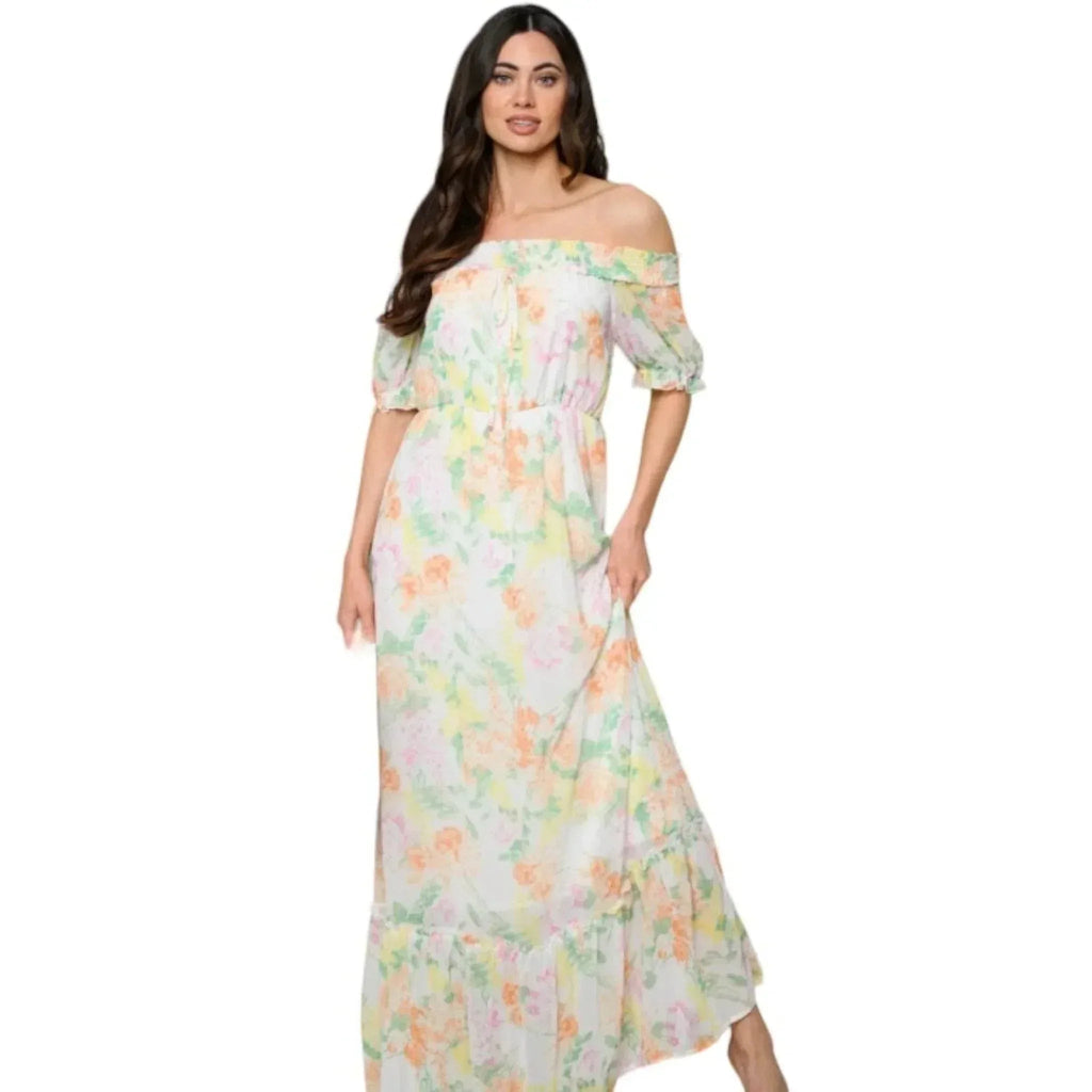 Robe soleil pour le sud fleurie