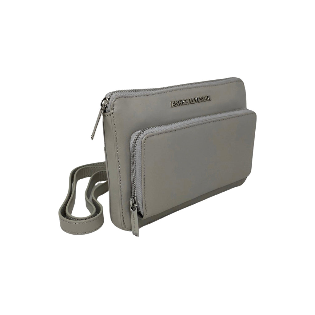 Small Beaded Leather Crossbody Wallet | Carmen